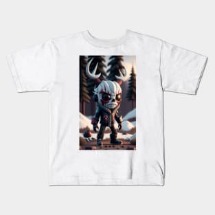 Beware the Wendigo's Insatiable Crave Kids T-Shirt